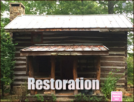 Historic Log Cabin Restoration  New Madison, Ohio